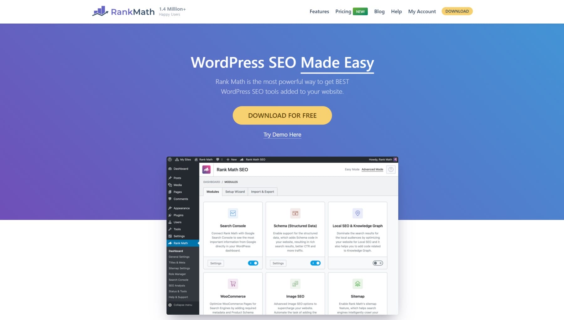 Plugin SEO WordPress per la matematica dei ranghi