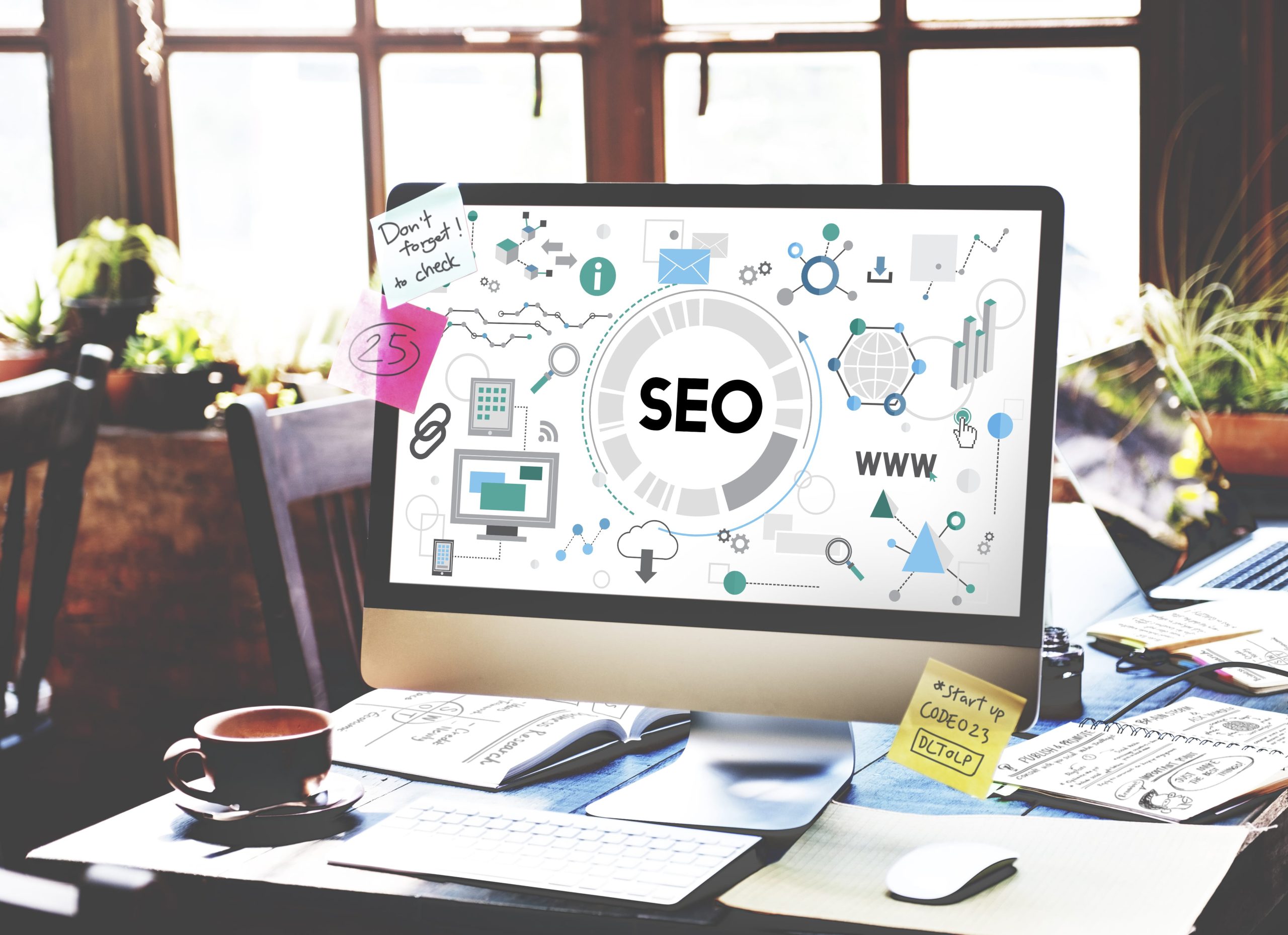 Esempio di immagine stock SEO comune