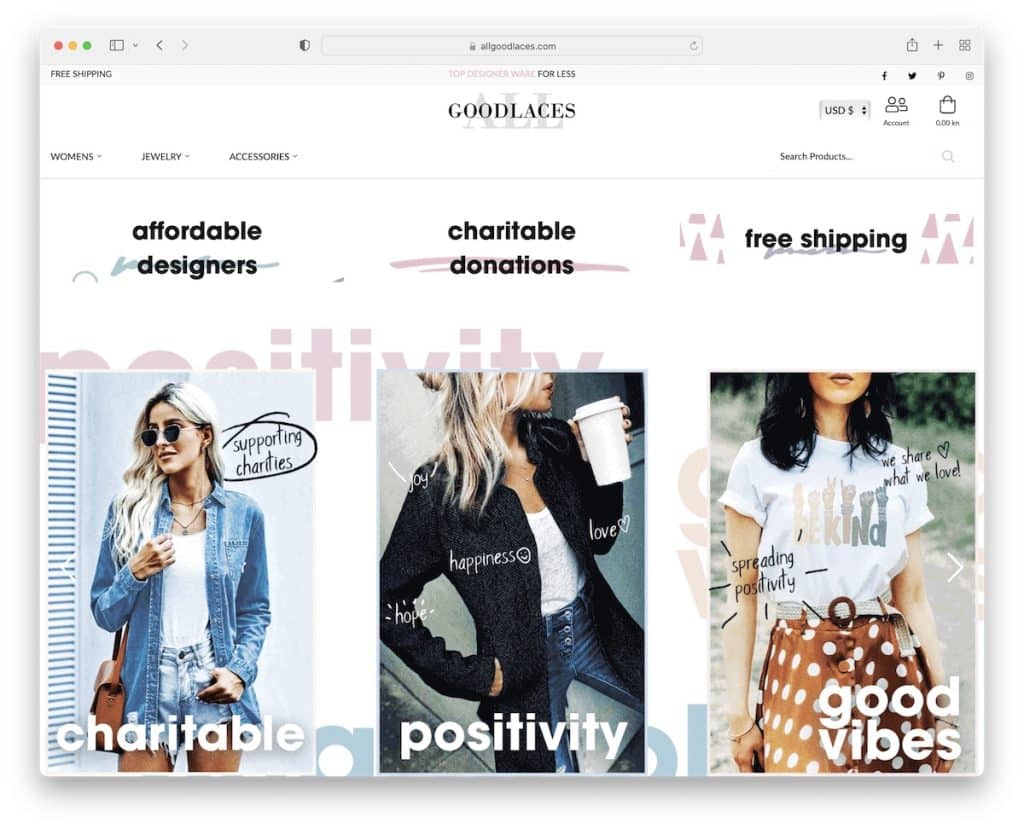 모든 좋은 끈 dropshipping 웹 사이트 예