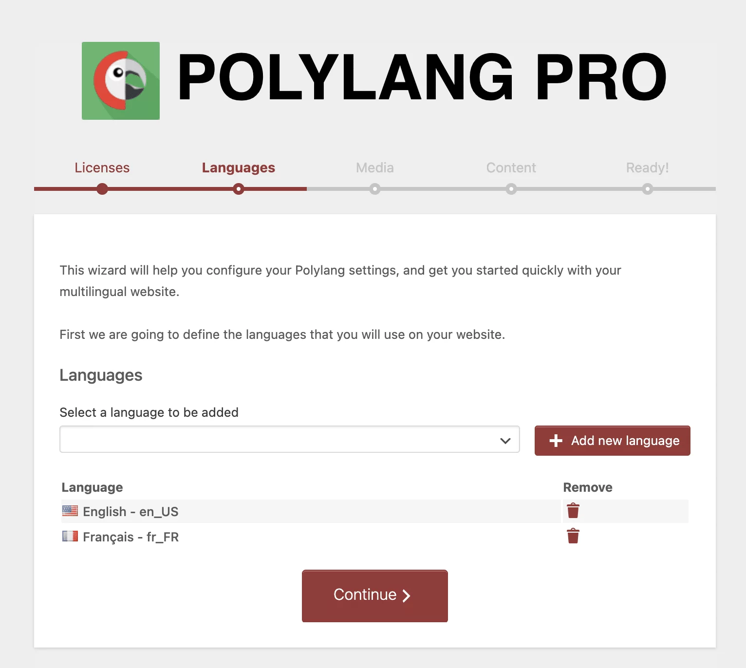 Polylang Eklentisi: Çok Dilli Bir Web Sitesi Oluşturmak İçin 2023'ün En İyi Aracı 75 polylang plugin step 2