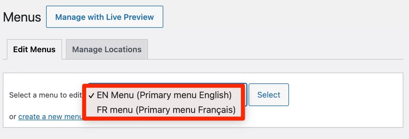 Polylang Eklentisi: Çok Dilli Bir Web Sitesi Oluşturmak İçin 2023 Yılının En İyi Aracı 82 how to create a menu by language with wordpress polylang plugin