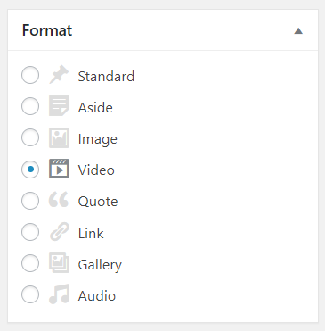 video in formato pda-wordpress