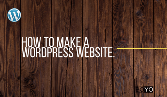 cara membuat web wordpress