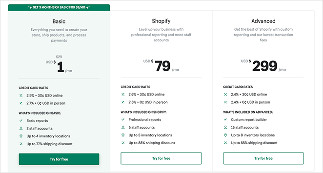 shopifypricing - SeedProd Shopify pricing