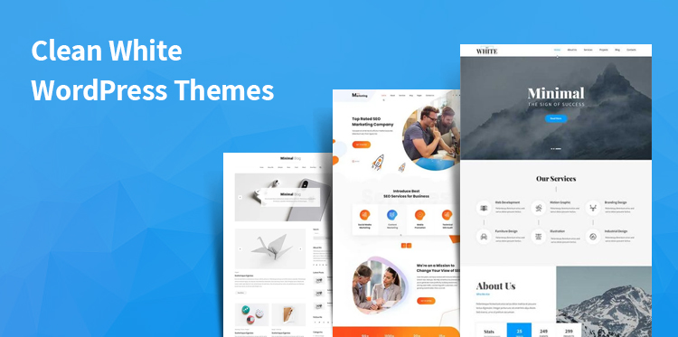 Temi WordPress bianchi puliti