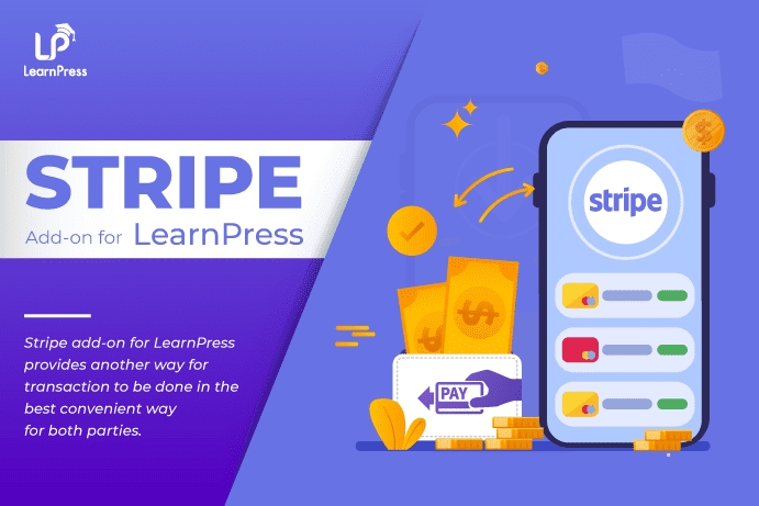 Componenti aggiuntivi LearnPress: raccolte gratuite e premium 84 stripe add on for learnpress