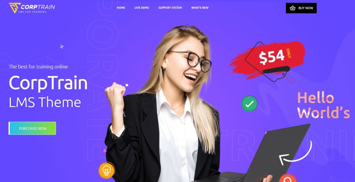 Componenti aggiuntivi LearnPress: raccolte gratuite e premium 105 corptrain