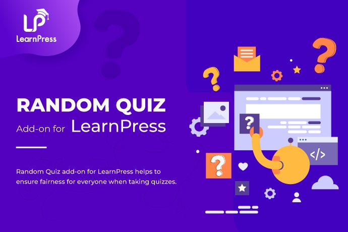 Componenti aggiuntivi LearnPress: raccolte gratuite e premium 100 random quiz add on for learnpress