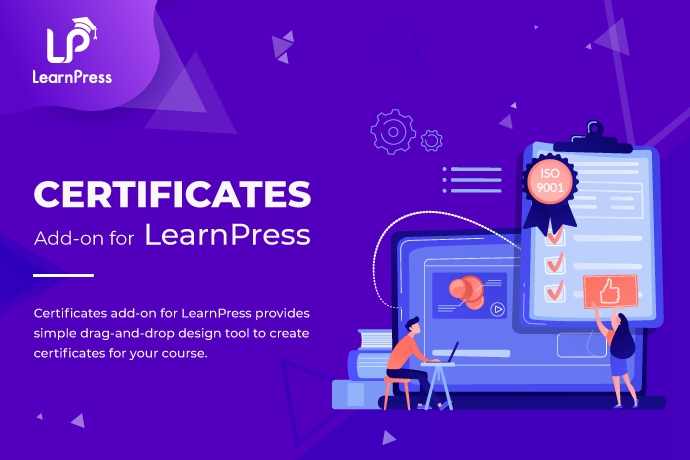 Componenti aggiuntivi LearnPress: raccolte gratuite e premium 85 certificates add on for learnpress