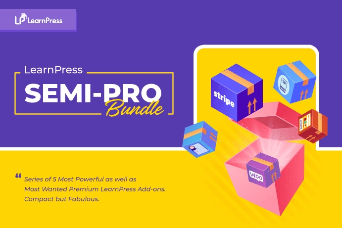 Componenti aggiuntivi LearnPress: raccolte gratuite e premium 82 learnpress semi pro bundle