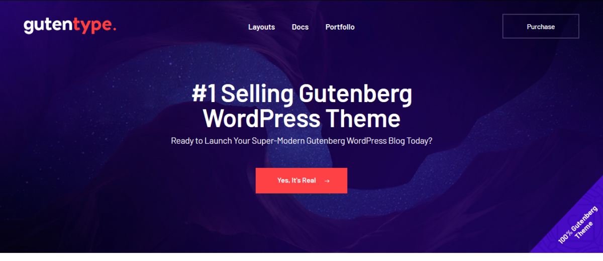 提升 WordPress 網站性能的重要技巧和技巧 82 Gutentype | 100% Gutenberg WordPress Theme for Modern Blog