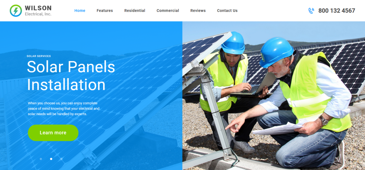提升 WordPress 網站性能的重要技巧和技巧 83 Wilson Electrical – Repair and Maintenance Services WordPress Theme