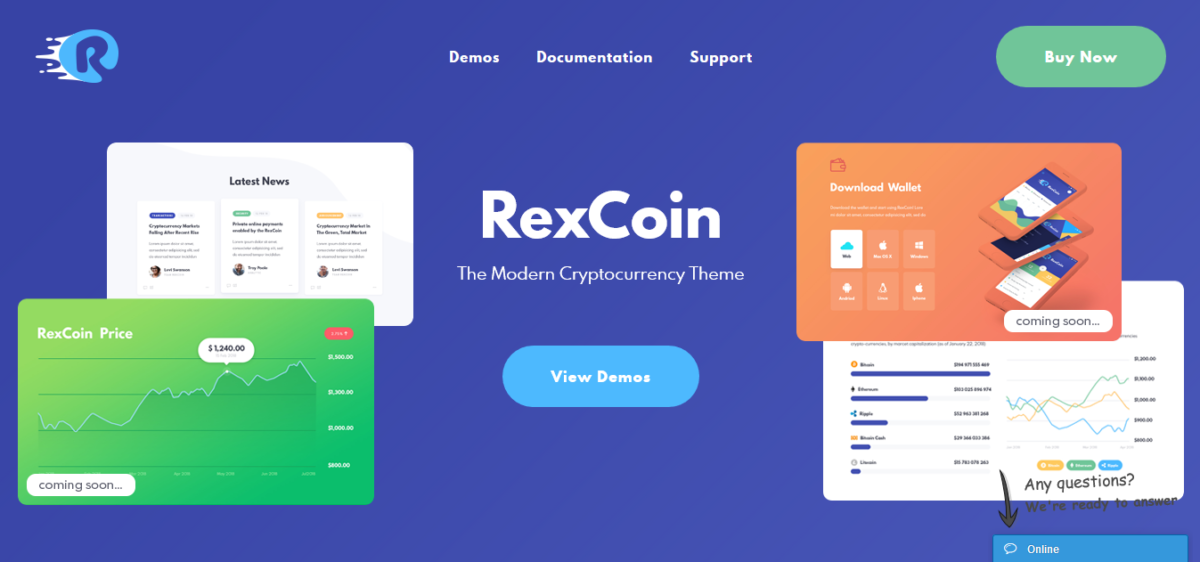 提升 WordPress 網站性能的主要技巧和技巧 78 RexCoin | A Multi-Purpose Cryptocurrency & Coin ICO WordPress Theme
