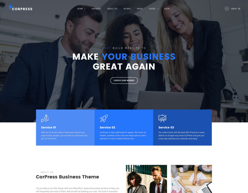 Cómo lanzar un sitio web de trabajo conjunto con un tema de WordPress 75 Galax Creative eCommerce Multipurpose WordPress Theme