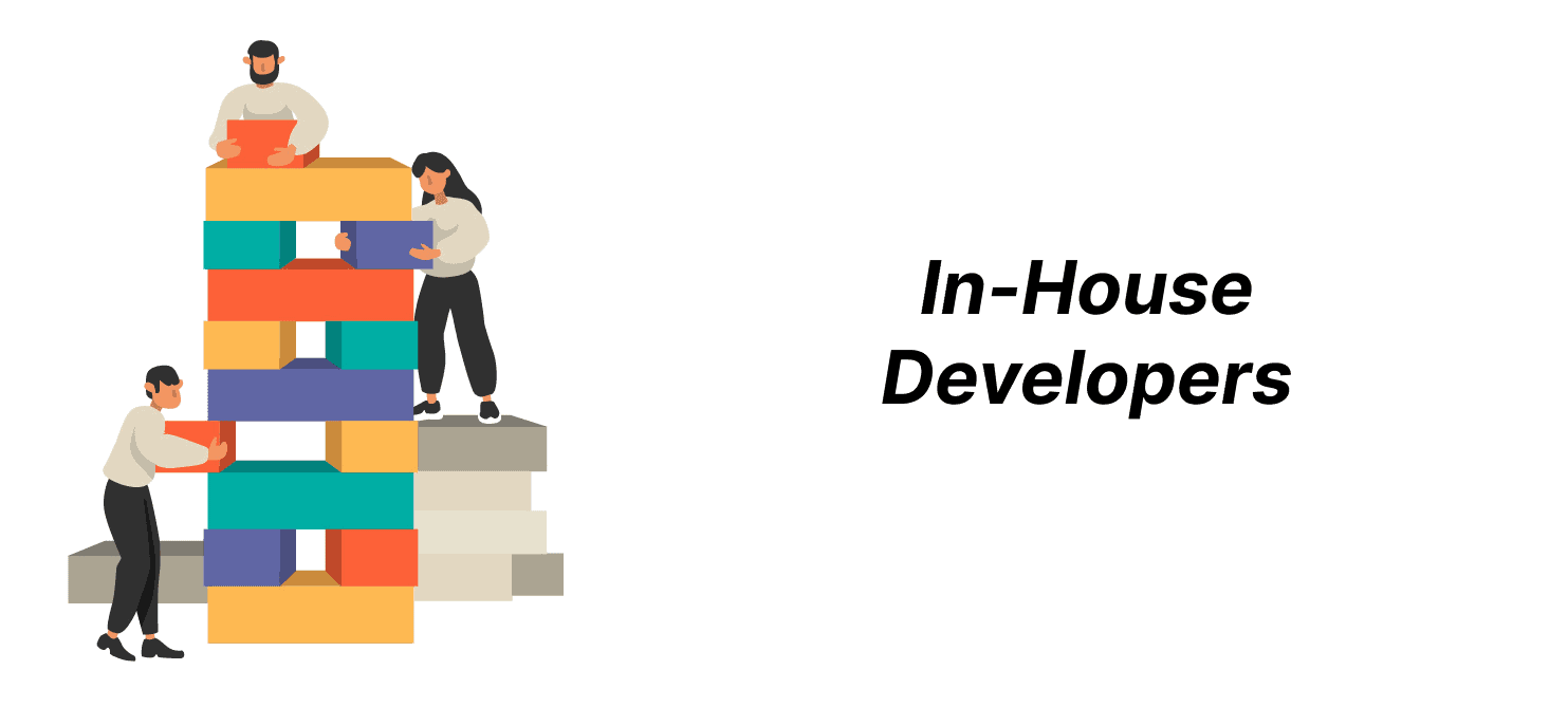 ¿Interno o subcontratado? ¿Qué equipos de desarrolladores web contratar? 72 in house developers