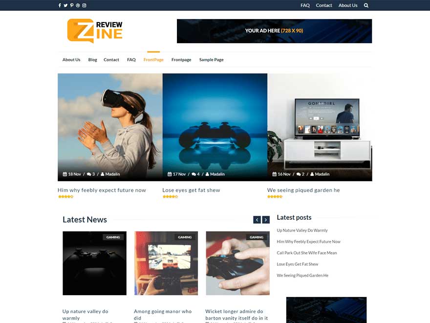 Melhores temas premium e gratuitos para revistas WordPress 2023 80 Best free wordpress magazine theme