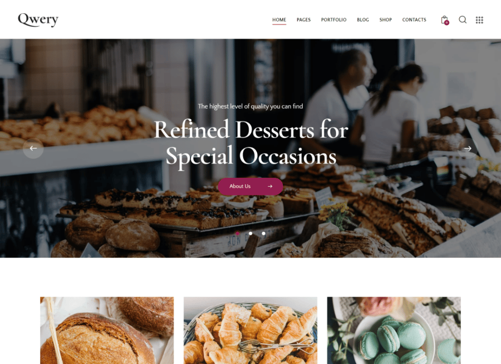 Qwery | موضوع متعدد الأغراض لـ WordPress & WooCommerce للأعمال