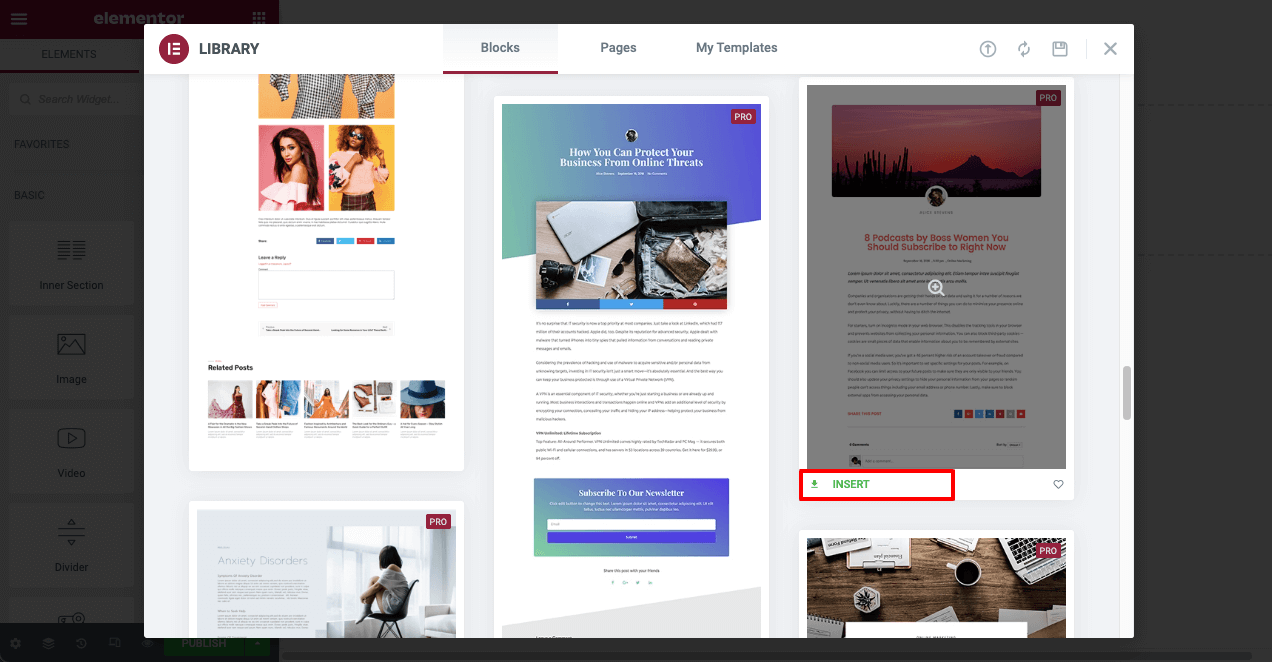 WordPress Yazılarına Sosyal Medya Paylaşım Butonları Nasıl Eklenir 7 Choose Single Post Template from Elementor Library