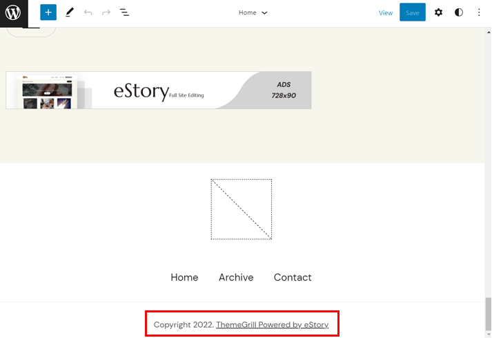 ข้อมูลลิขสิทธิ์สำหรับ eStory