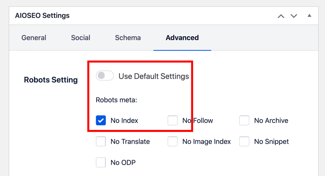 Noindex your form confirmation page