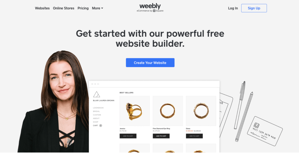 8 Pembangun Situs Web Gratis Terbaik untuk Membuat Situs Web Anda di Tahun 2023 4 weebly site