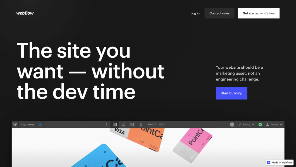 8 Pembangun Situs Web Gratis Terbaik untuk Membuat Situs Web Anda di Tahun 2023 8 webflow 43