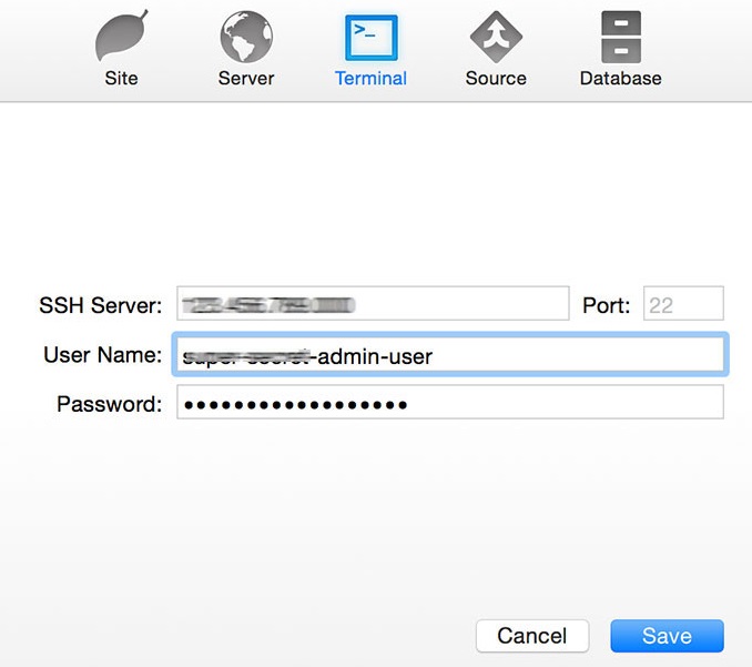 pda-ssh-export-wordpress-database
