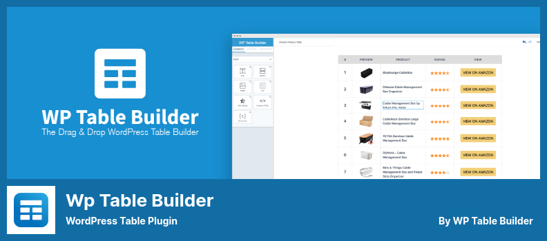 Plugin Pembuat Tabel Wp - Plugin Tabel WordPress