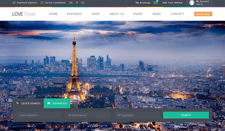 9+ Migliori Temi WordPress per Compagnie di Viaggi 2023 5 WordPress themes for travel company