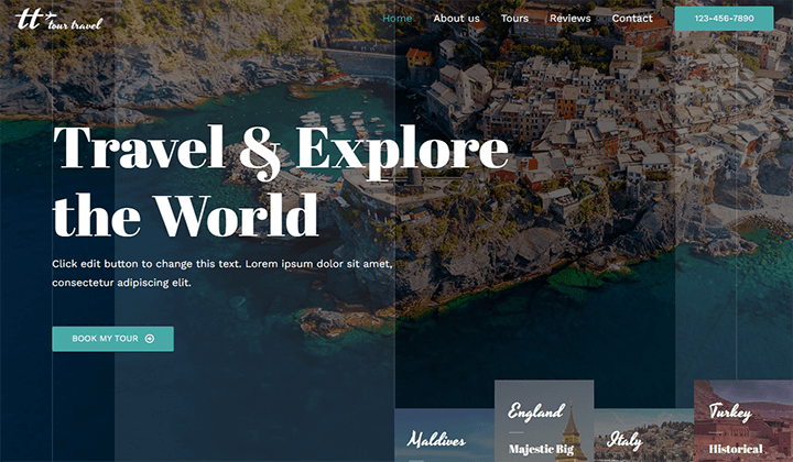 9+ Migliori Temi WordPress per Compagnie di Viaggi 2023 9 WordPress themes for travel company
