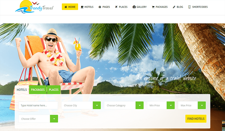 9+ Migliori Temi WordPress per Compagnie di Viaggi 2023 7 WordPress themes for travel company