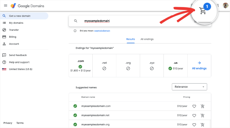 使用 google 域结帐 - IsItWP - 免费 WordPress 主题检测器 checkout with google domain