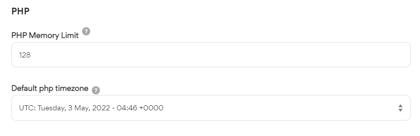 Servebolt 제어판에서 더 높은 PHP 메모리 제한 설정