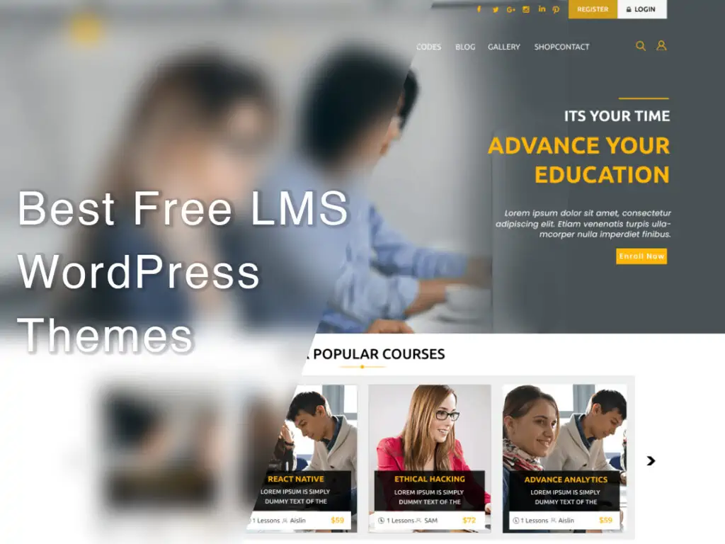 Die besten kostenlosen LMS-WordPress-Themes