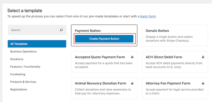 Creazione di un semplice modulo di pagamento opzionale Creating a simple optional payment form