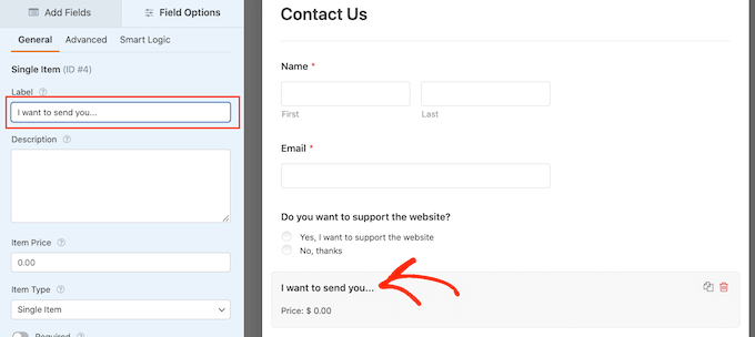 Personalizzare un modulo WordPress Customizing a WordPress form