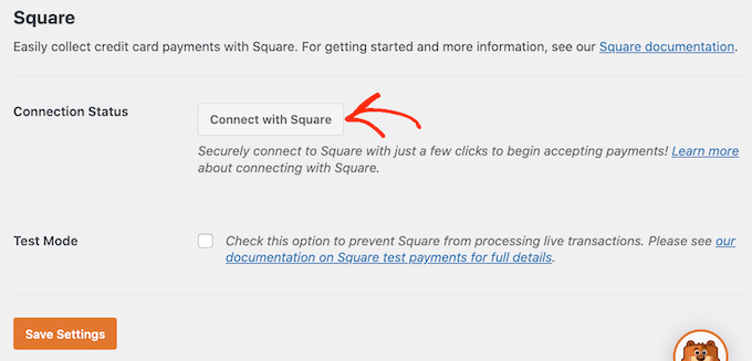 Collegamento di WPForms a Square Connecting WPForms to Square