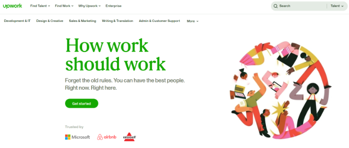 Upwork WordPress开发者招聘网站 Upwork WordPress developer recruitment website