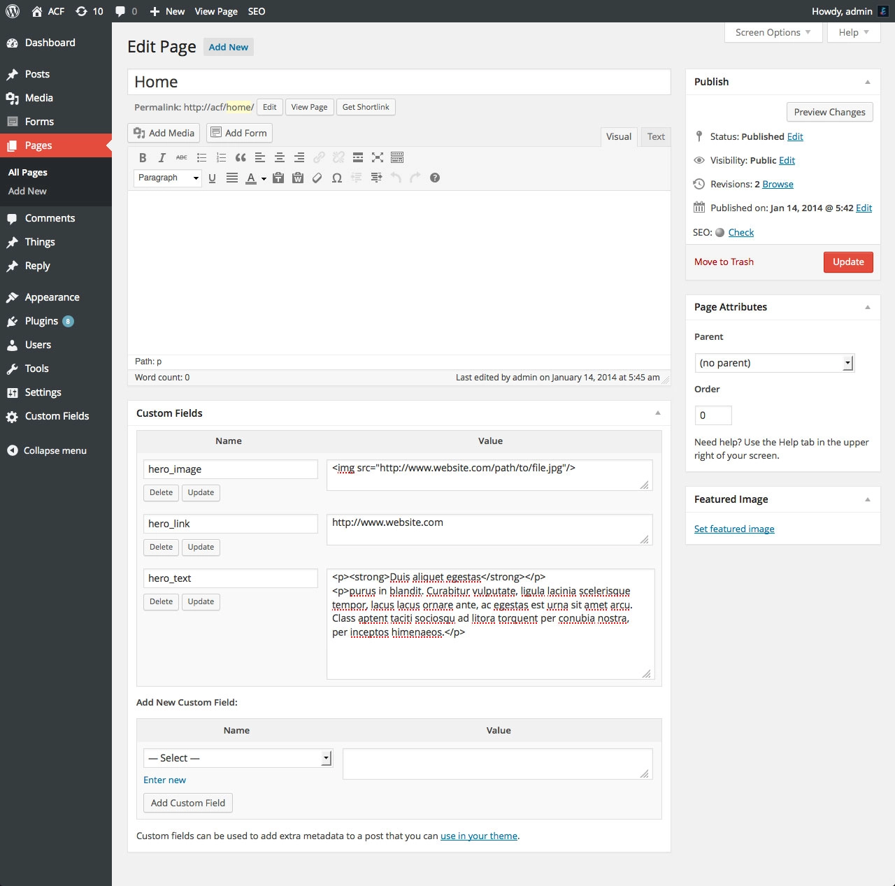 pda-wordpress-default-自定义字段编辑器