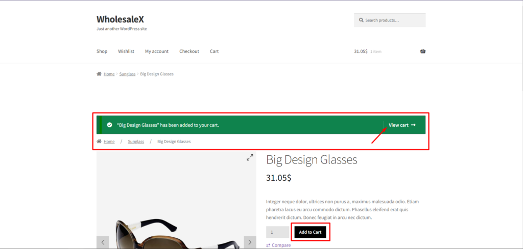 WooCommerce 请求报价:通过 WholesaleX 立即获得最优惠的价格! 5个 Adding Product to Cart
