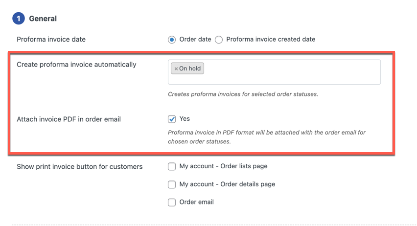 Email faktur proforma untuk WooCommerce ke pelanggan