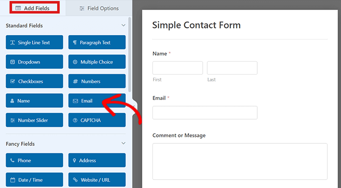 kreator-formularza-w-formularzu Form in form builder