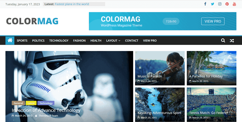 Demo ColorMag