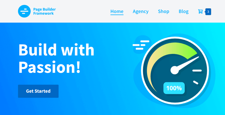 Page Builder Framework Temă Demo