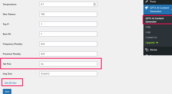 Generatore di contenuti AI GPT 3 GPT 3 AI Content Generator