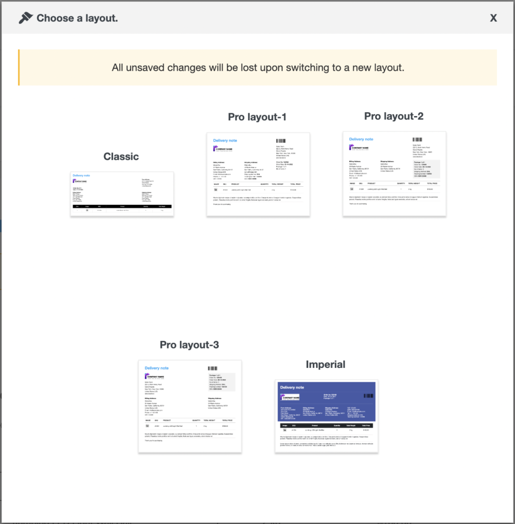 woocommerce 納品書テンプレートの変更