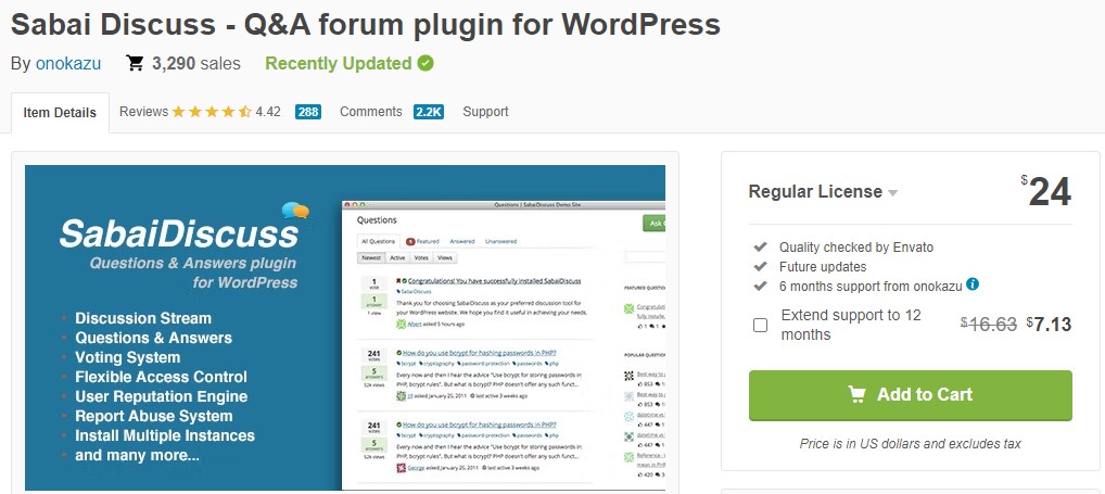 Sabai Discuss - WordPress 的问答论坛插件