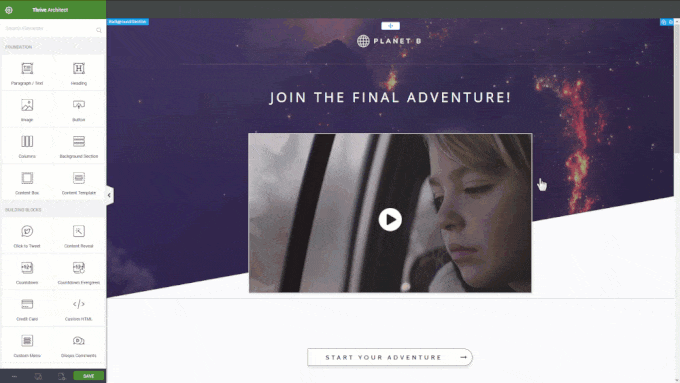 Thrive Architect - WordPress 页面生成器 Thrive Architect - WordPress Page Builder