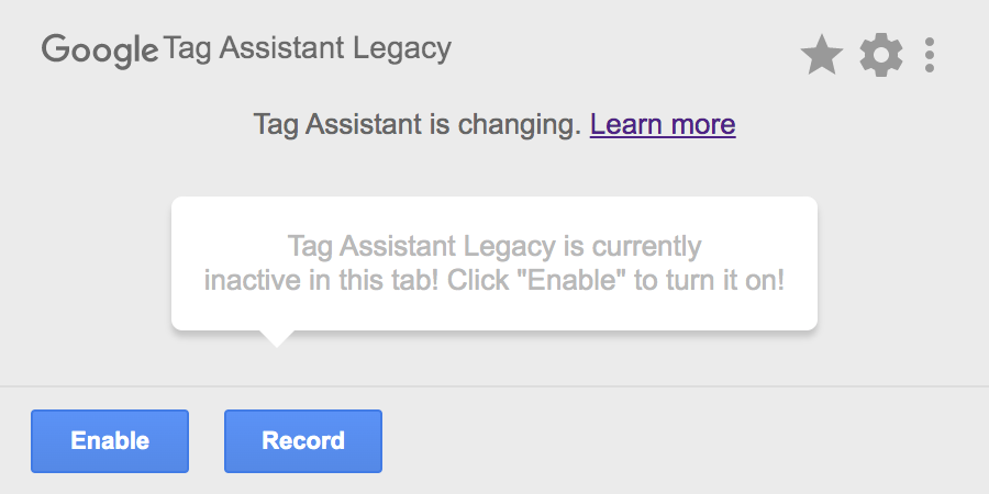Extensia Google Tag Assistant