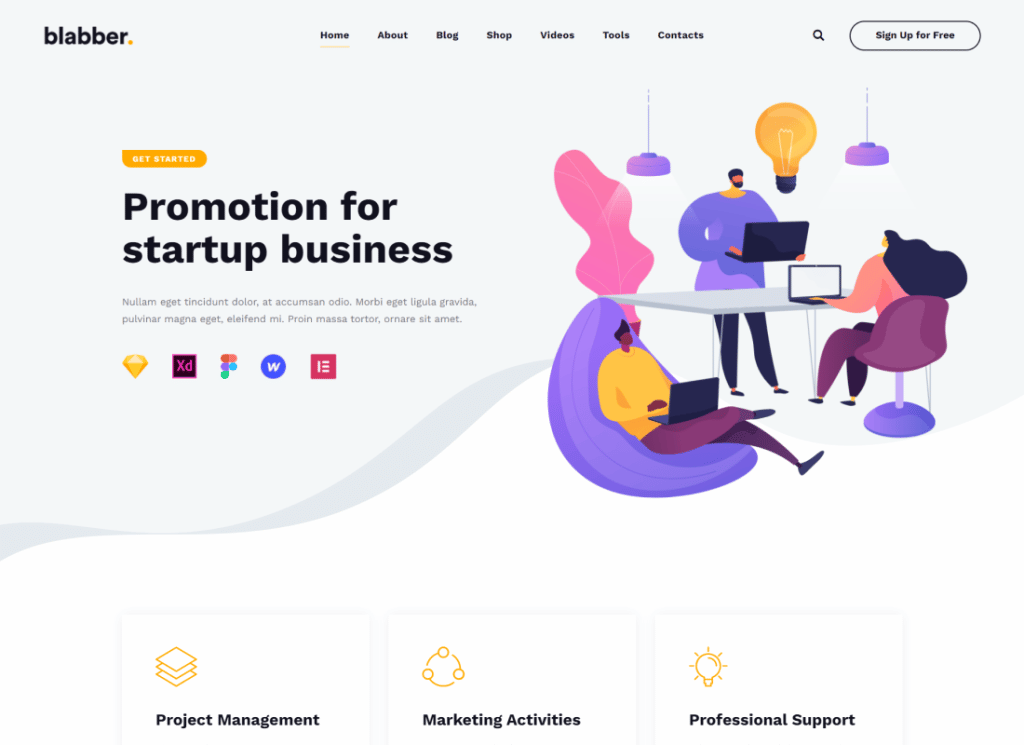 Blabber - All-in-One Elementor Blog & News Magazine WordPress Tema